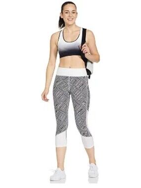 PUMA Mallas Last LAP 3/4 Graphic White Black - M